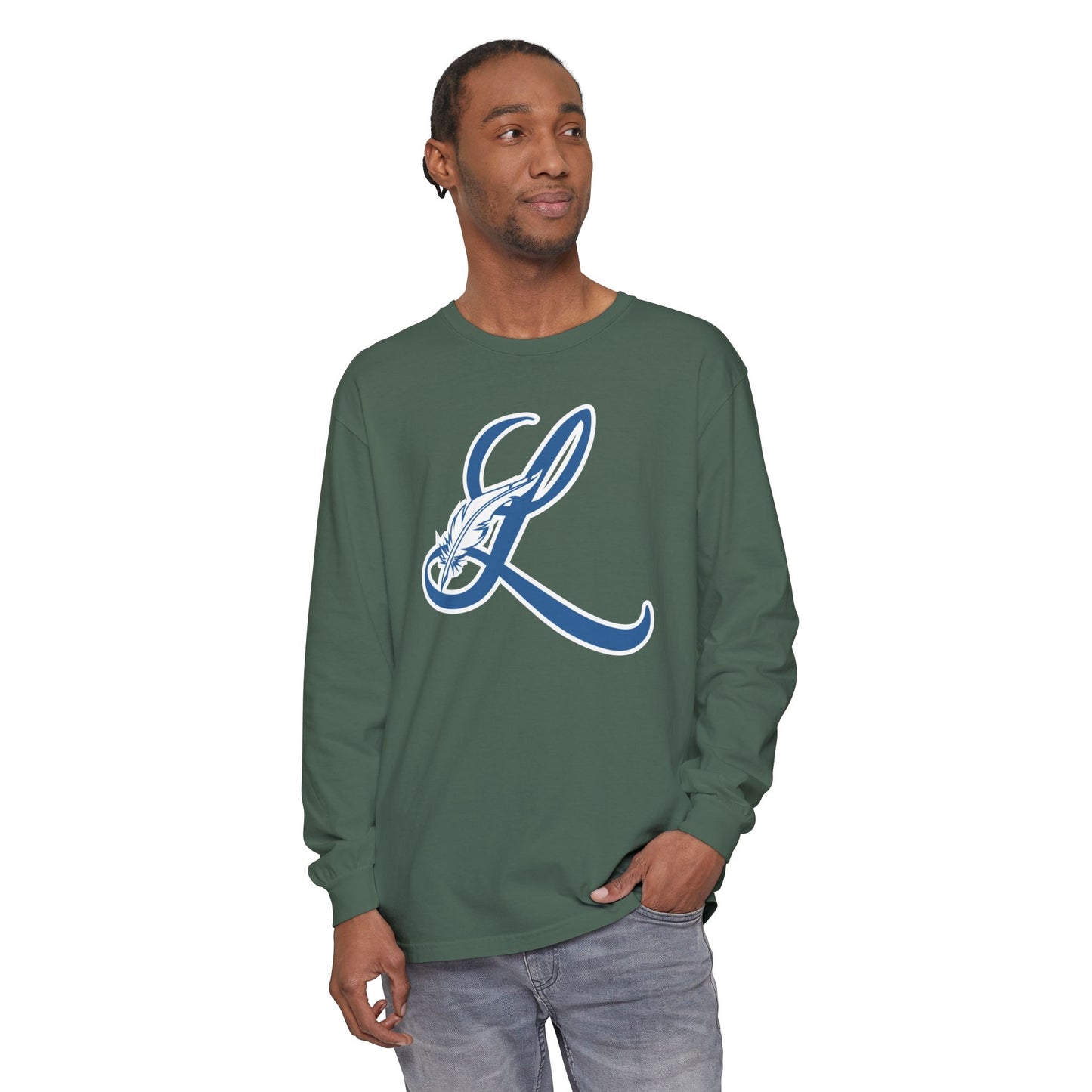 Garment-Dyed Long Sleeve Tee