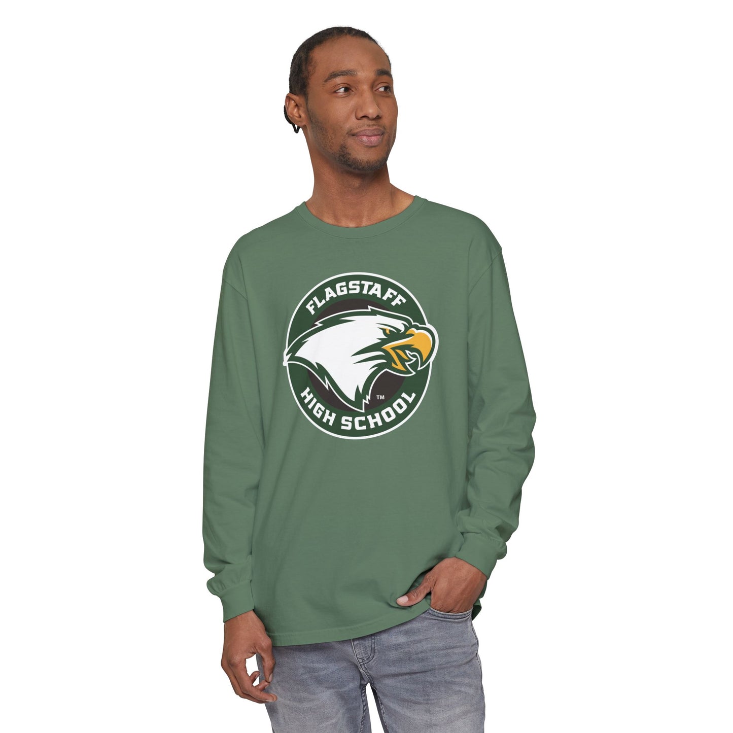Garment-Dyed Long Sleeve Tee