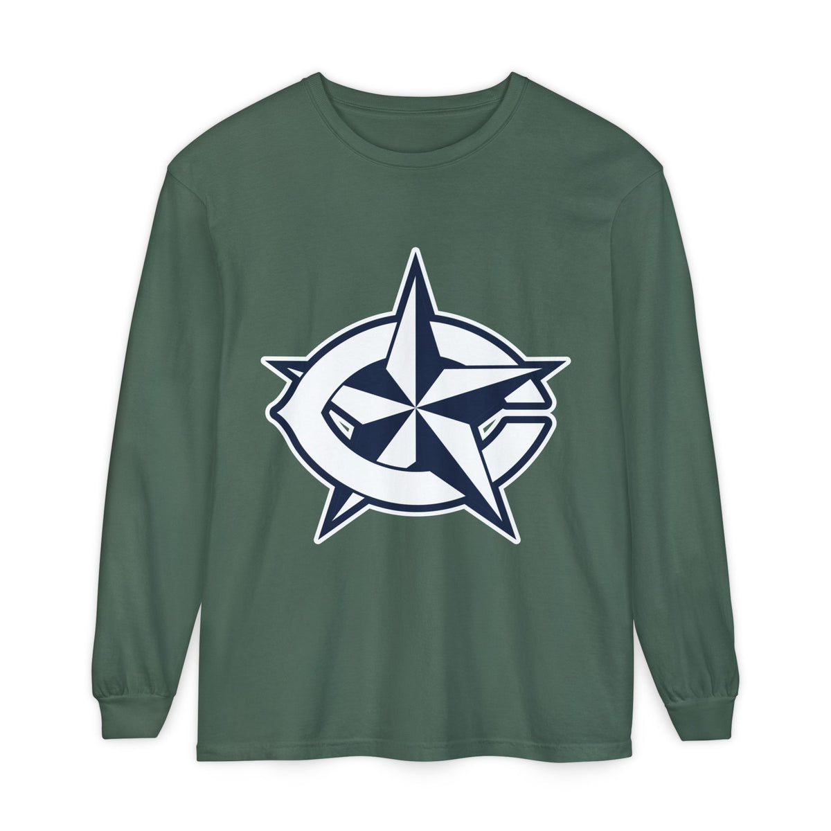 Garment-Dyed Long Sleeve Tee