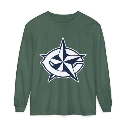 Garment-Dyed Long Sleeve Tee