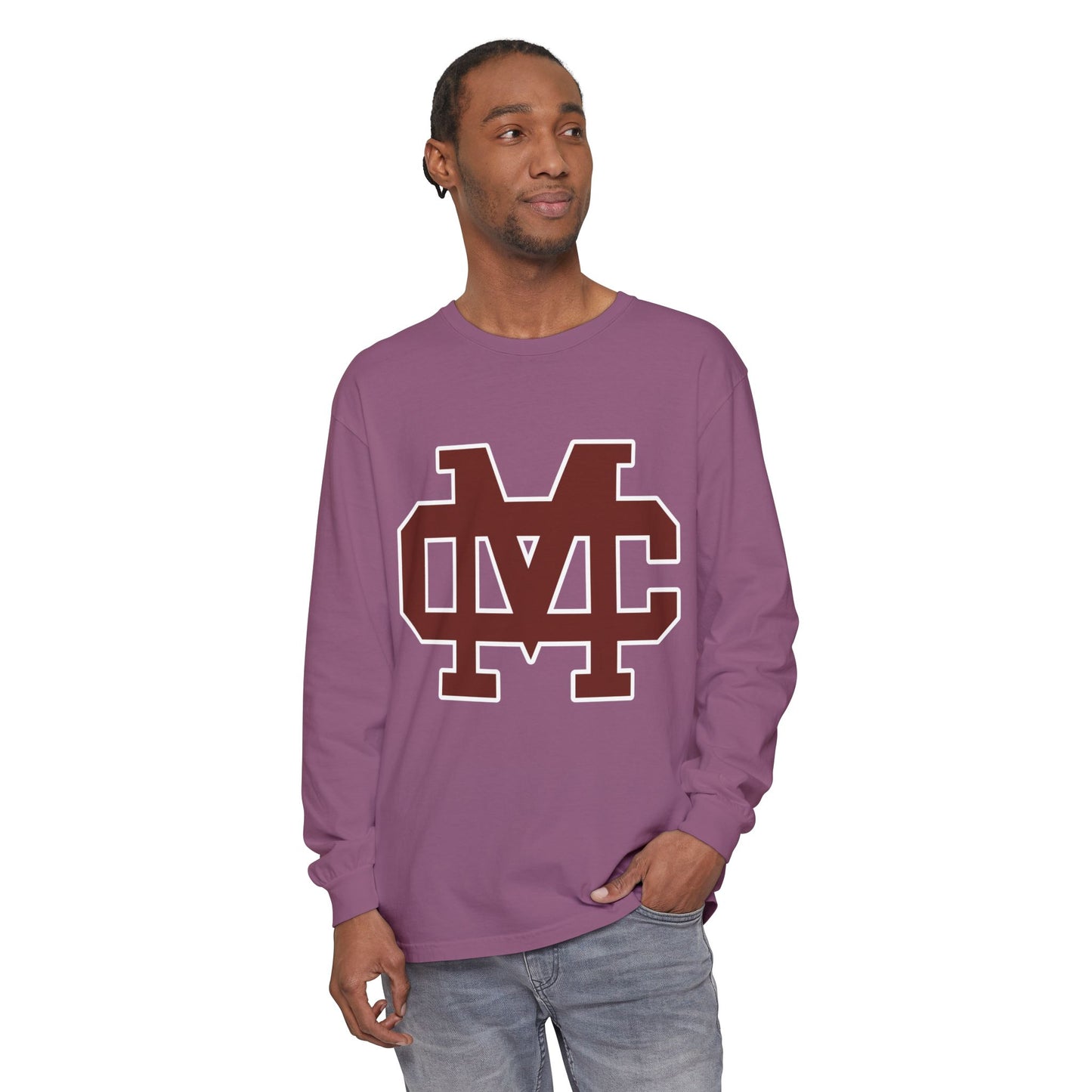 Garment-Dyed Long Sleeve Tee