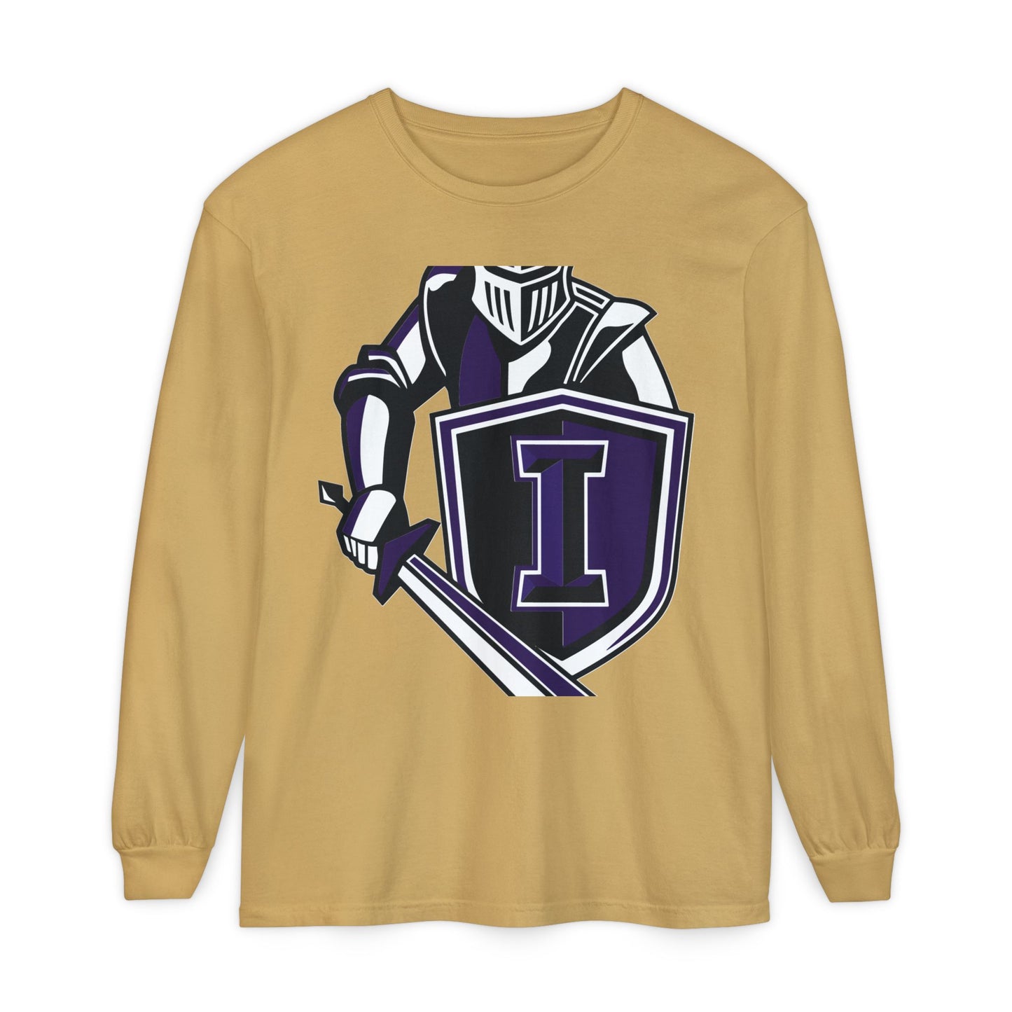 Garment-Dyed Long Sleeve Tee