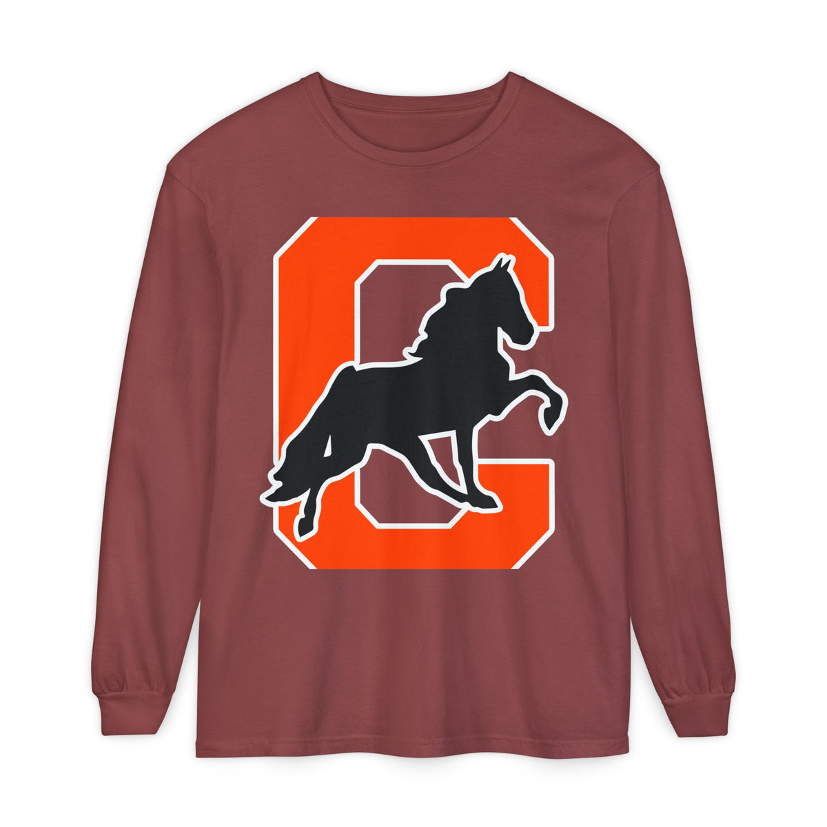 Garment-Dyed Long Sleeve Tee