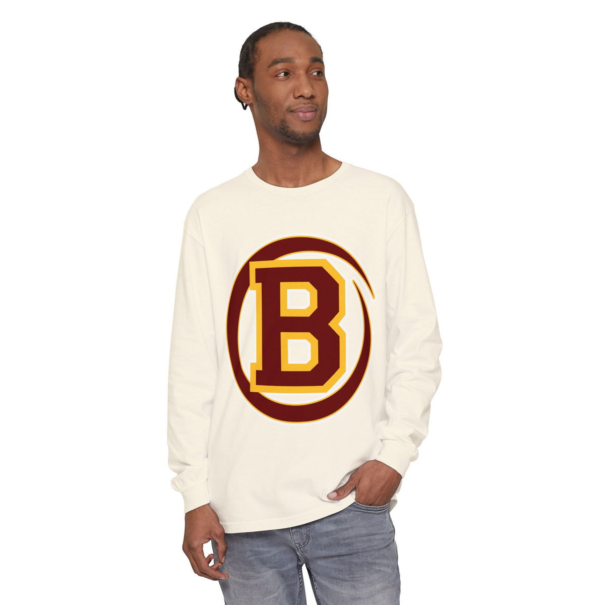 Garment-Dyed Long Sleeve Tee