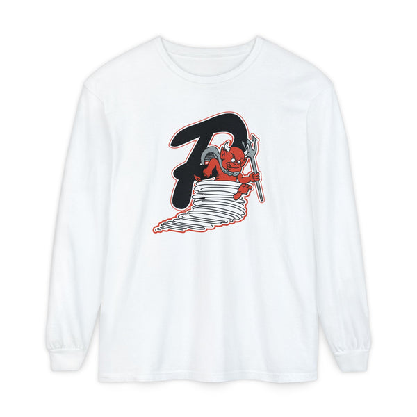 Garment-Dyed Long Sleeve Tee