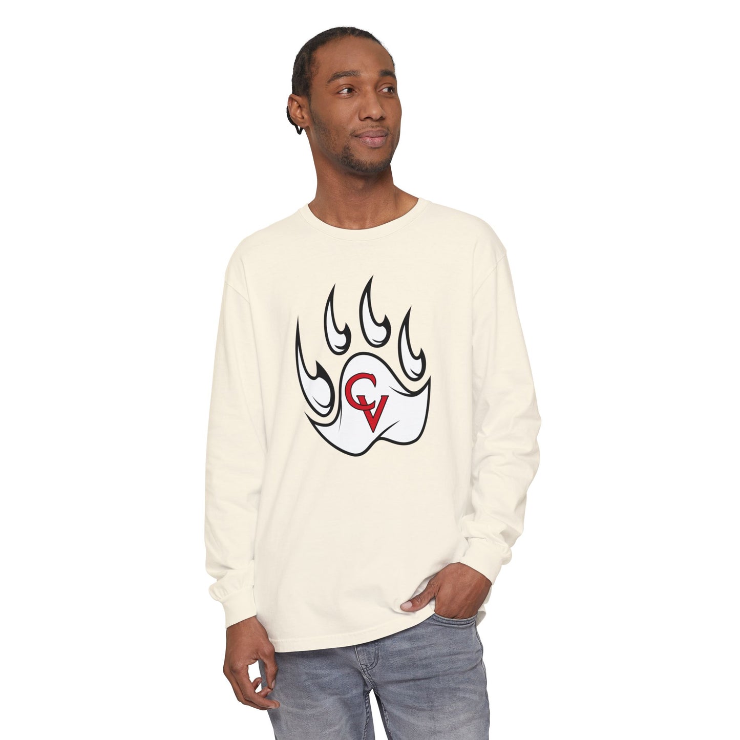 Garment-Dyed Long Sleeve Tee