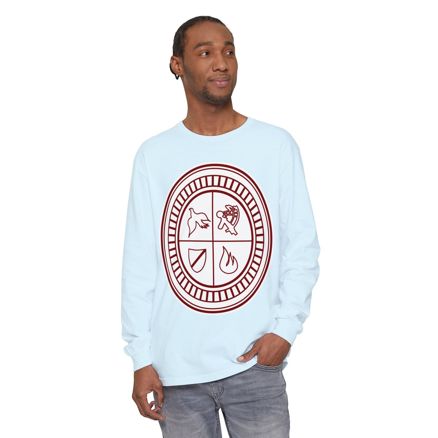 Garment-Dyed Long Sleeve Tee