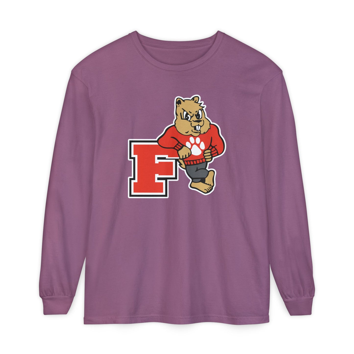 Garment-Dyed Long Sleeve Tee