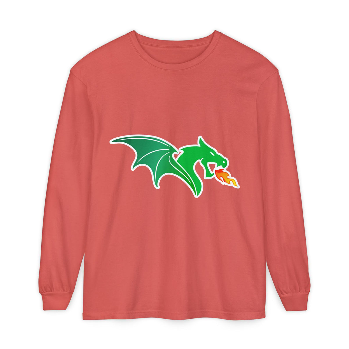 Garment-Dyed Long Sleeve Tee