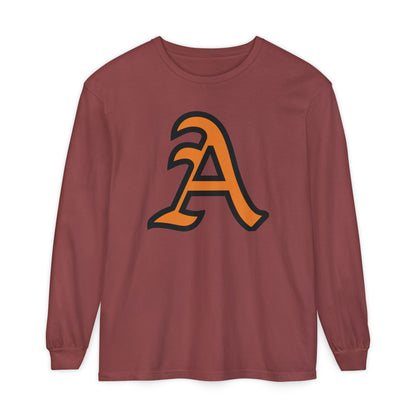 Garment-Dyed Long Sleeve Tee