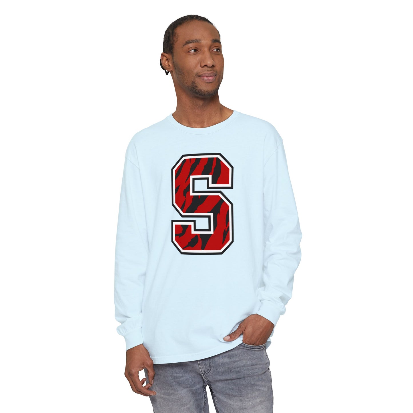 Garment-Dyed Long Sleeve Tee