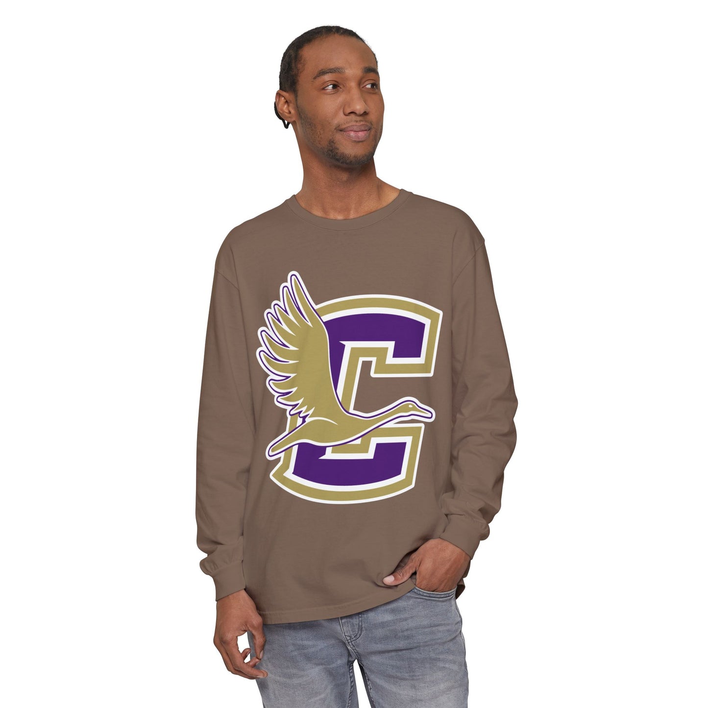 Garment-Dyed Long Sleeve Tee