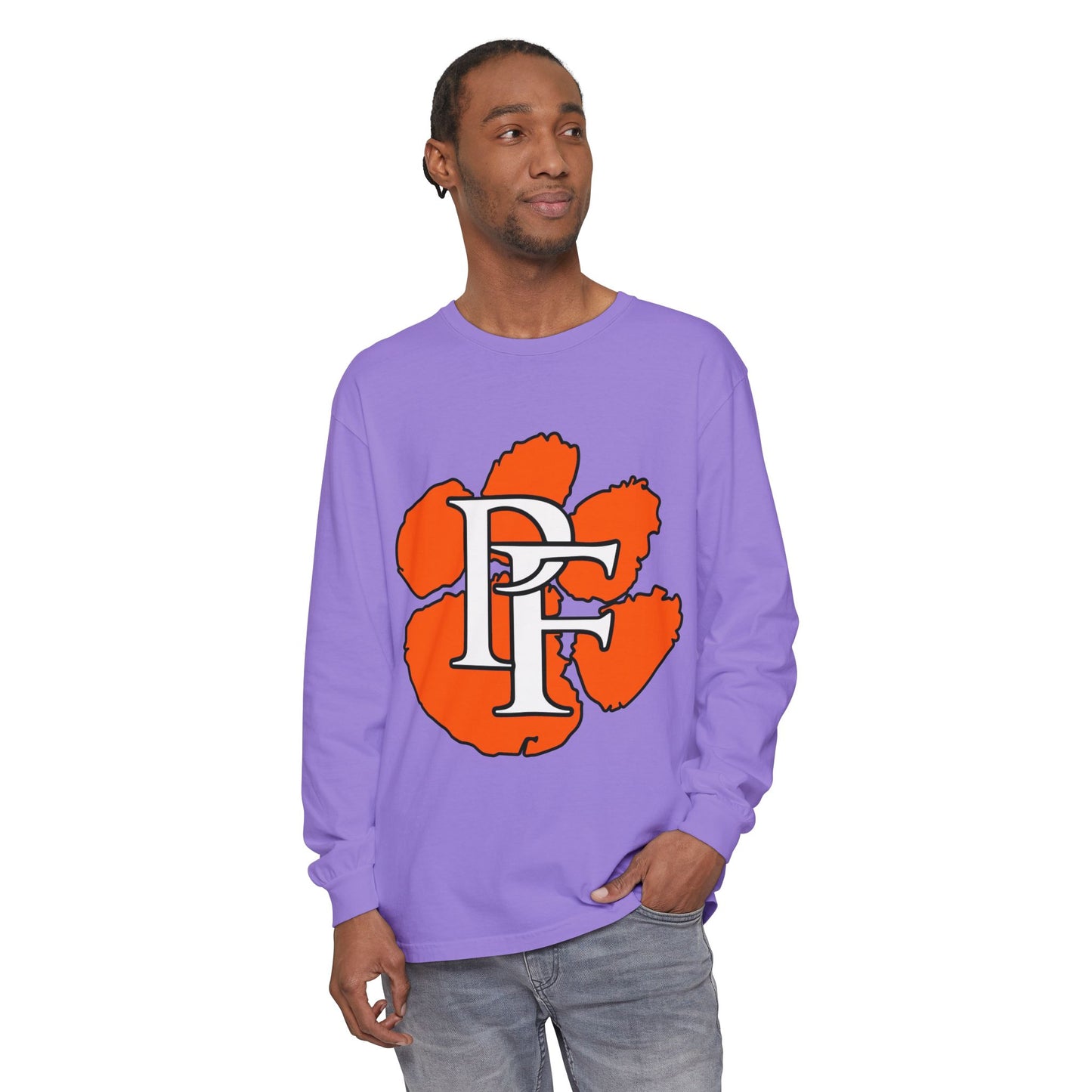 Garment-Dyed Long Sleeve Tee