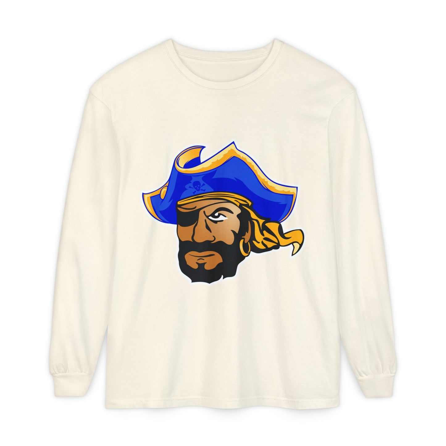 Garment-Dyed Long Sleeve Tee