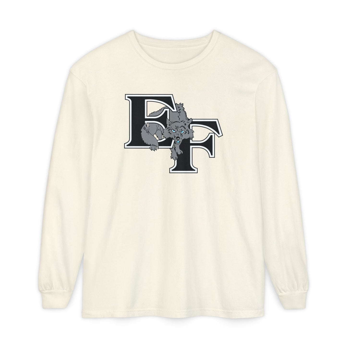 Garment-Dyed Long Sleeve Tee