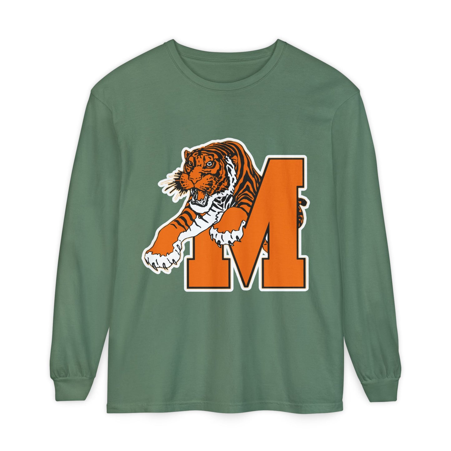 Garment-Dyed Long Sleeve Tee