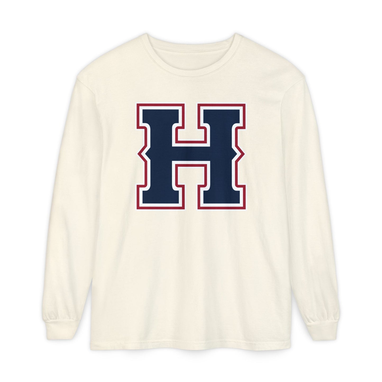Garment-Dyed Long Sleeve Tee
