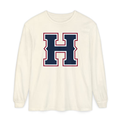 Garment-Dyed Long Sleeve Tee