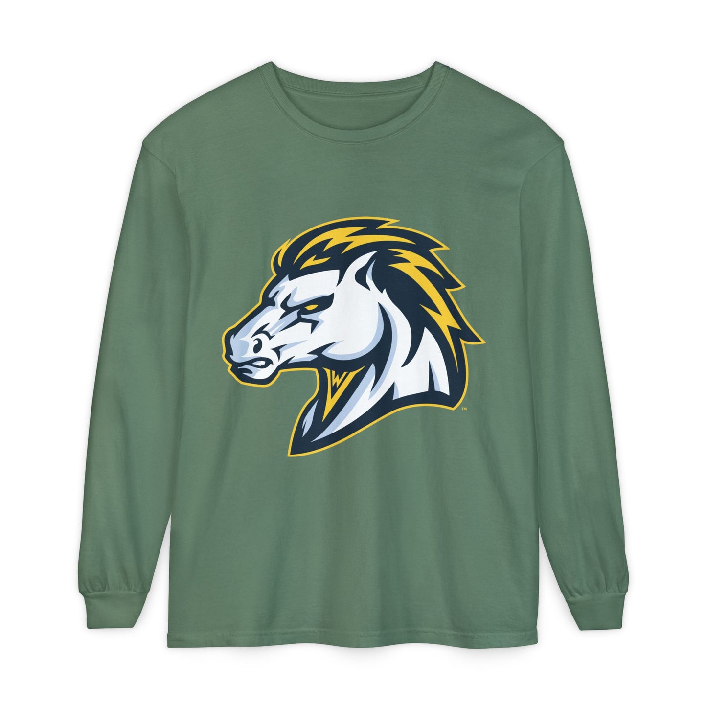 Garment-Dyed Long Sleeve Tee