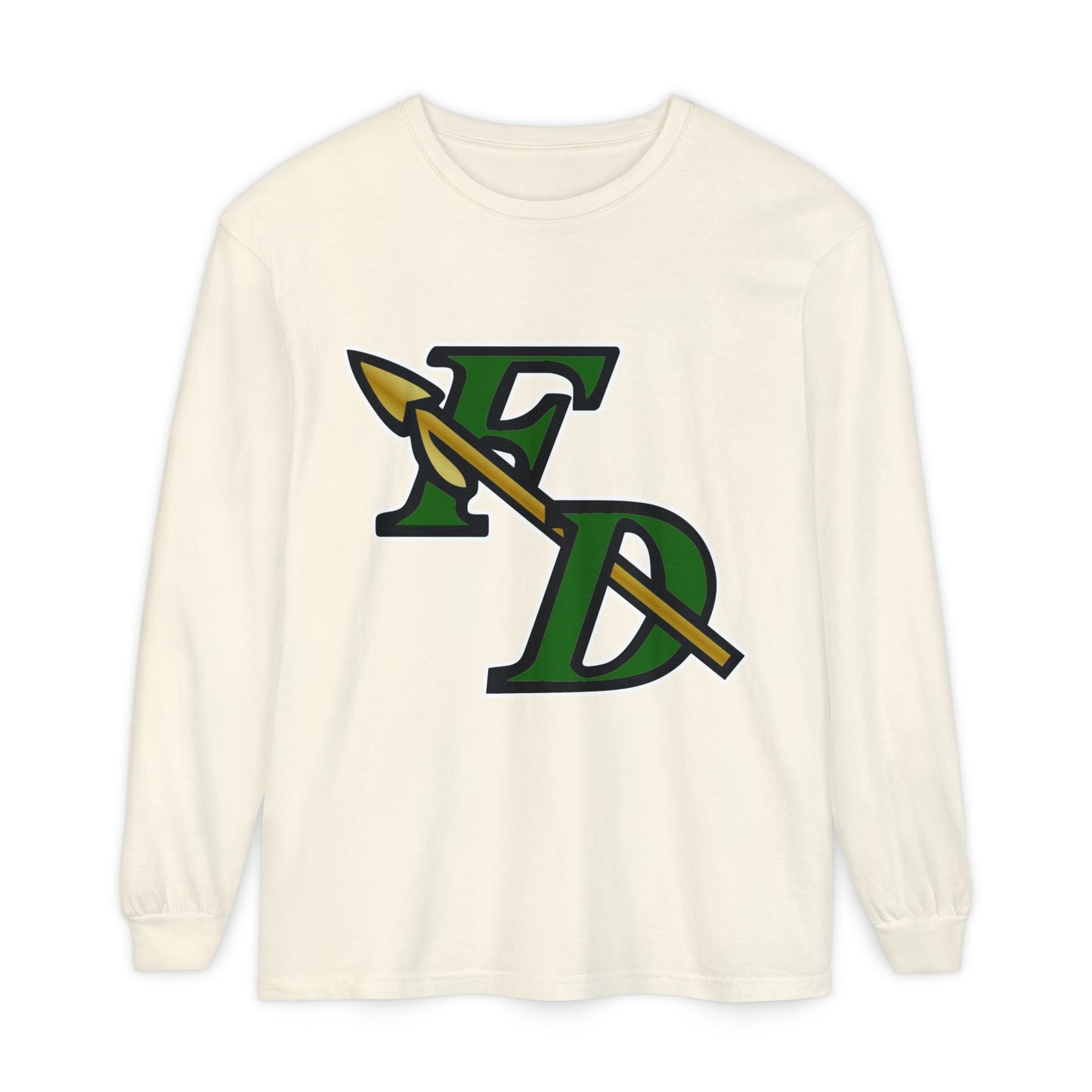 Garment-Dyed Long Sleeve Tee