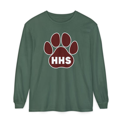 Garment-Dyed Long Sleeve Tee