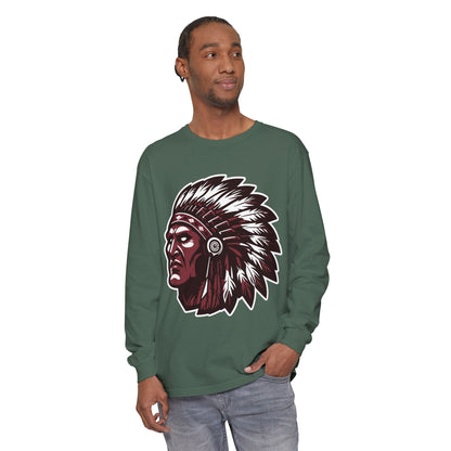 Garment-Dyed Long Sleeve Tee