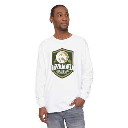 Garment-Dyed Long Sleeve Tee