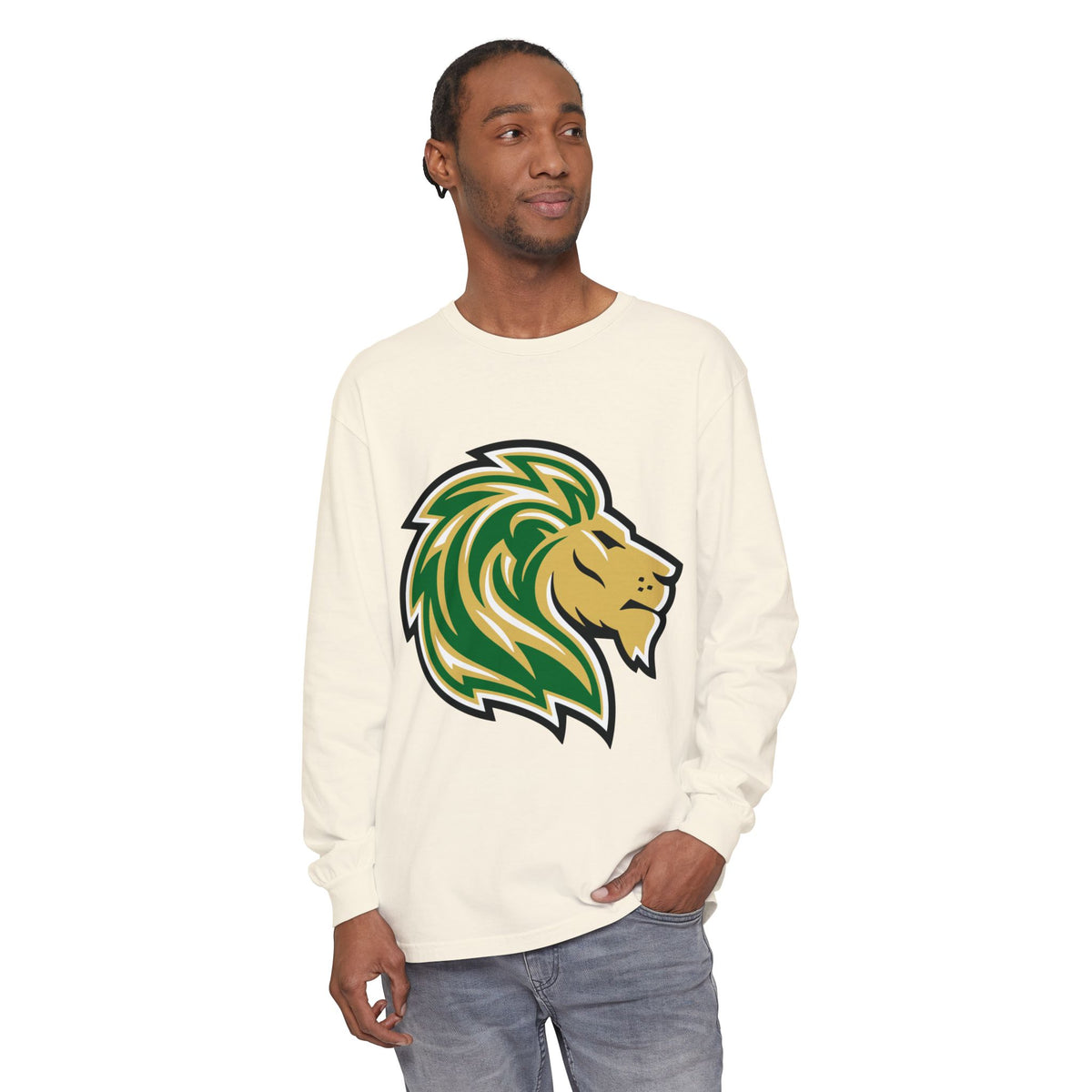 Garment-Dyed Long Sleeve Tee