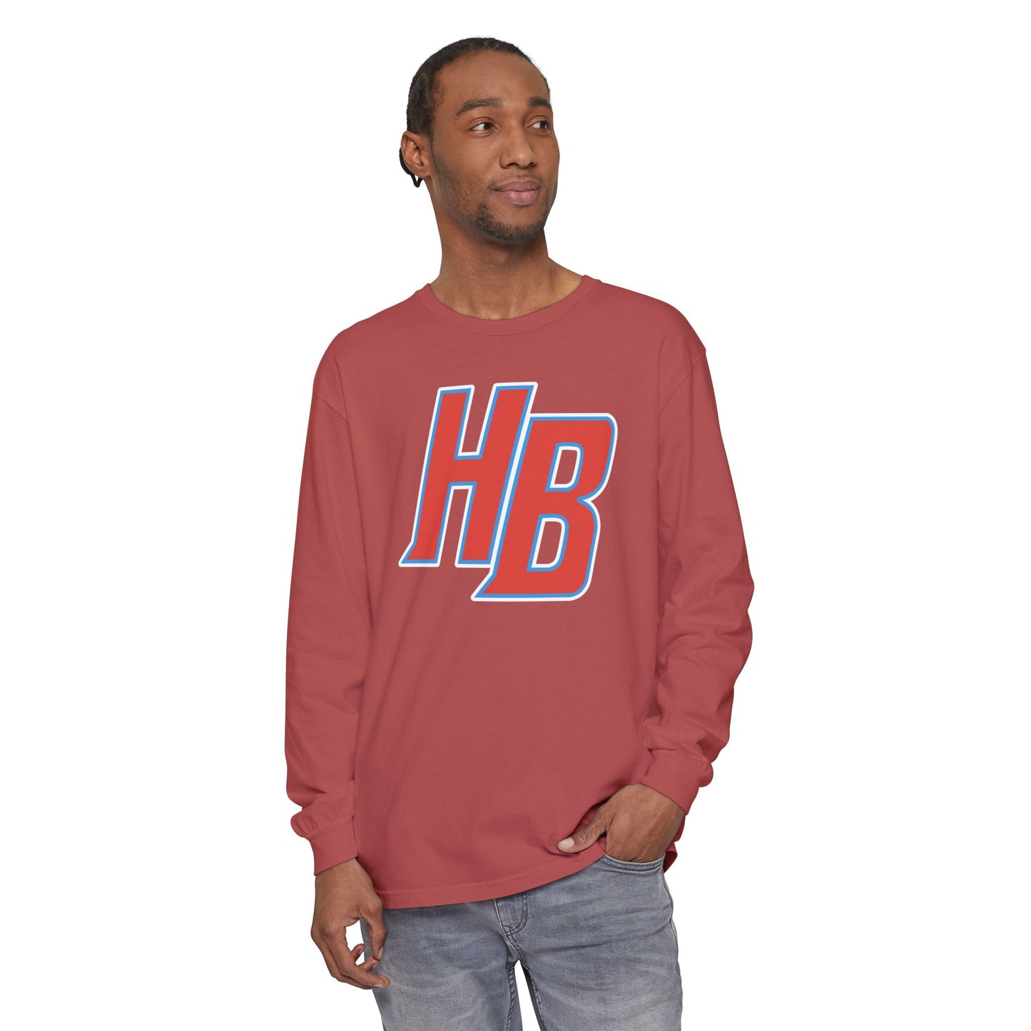 Garment-Dyed Long Sleeve Tee