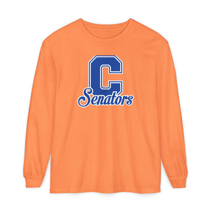 Garment-Dyed Long Sleeve Tee