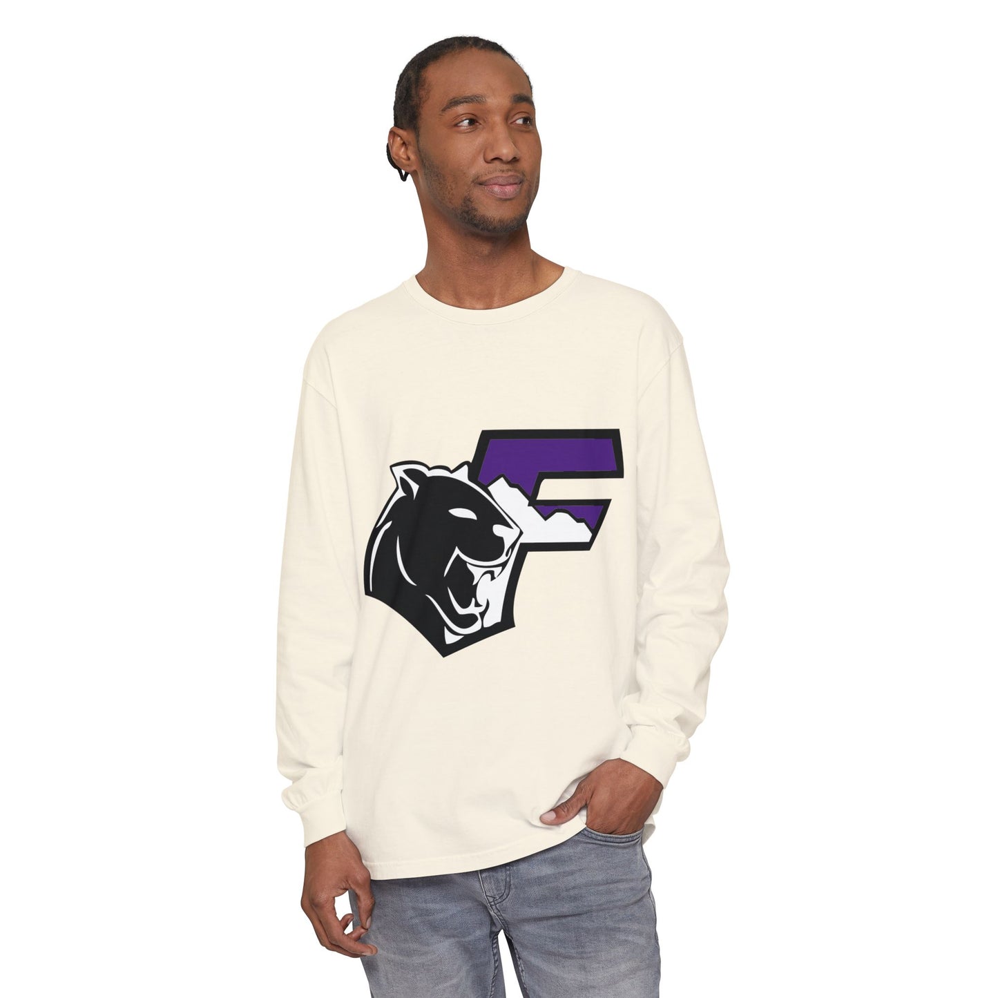 Garment-Dyed Long Sleeve Tee