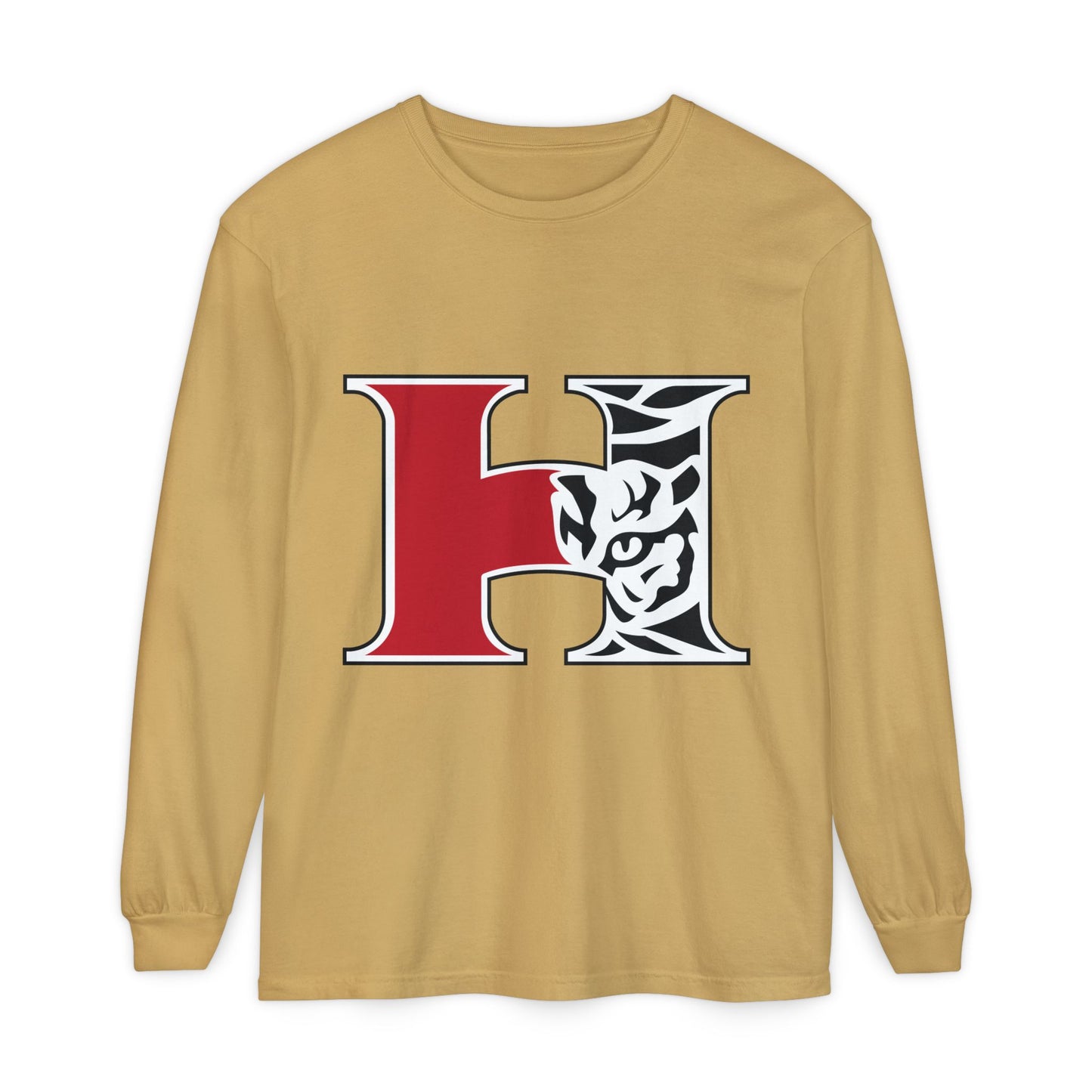 Garment-Dyed Long Sleeve Tee