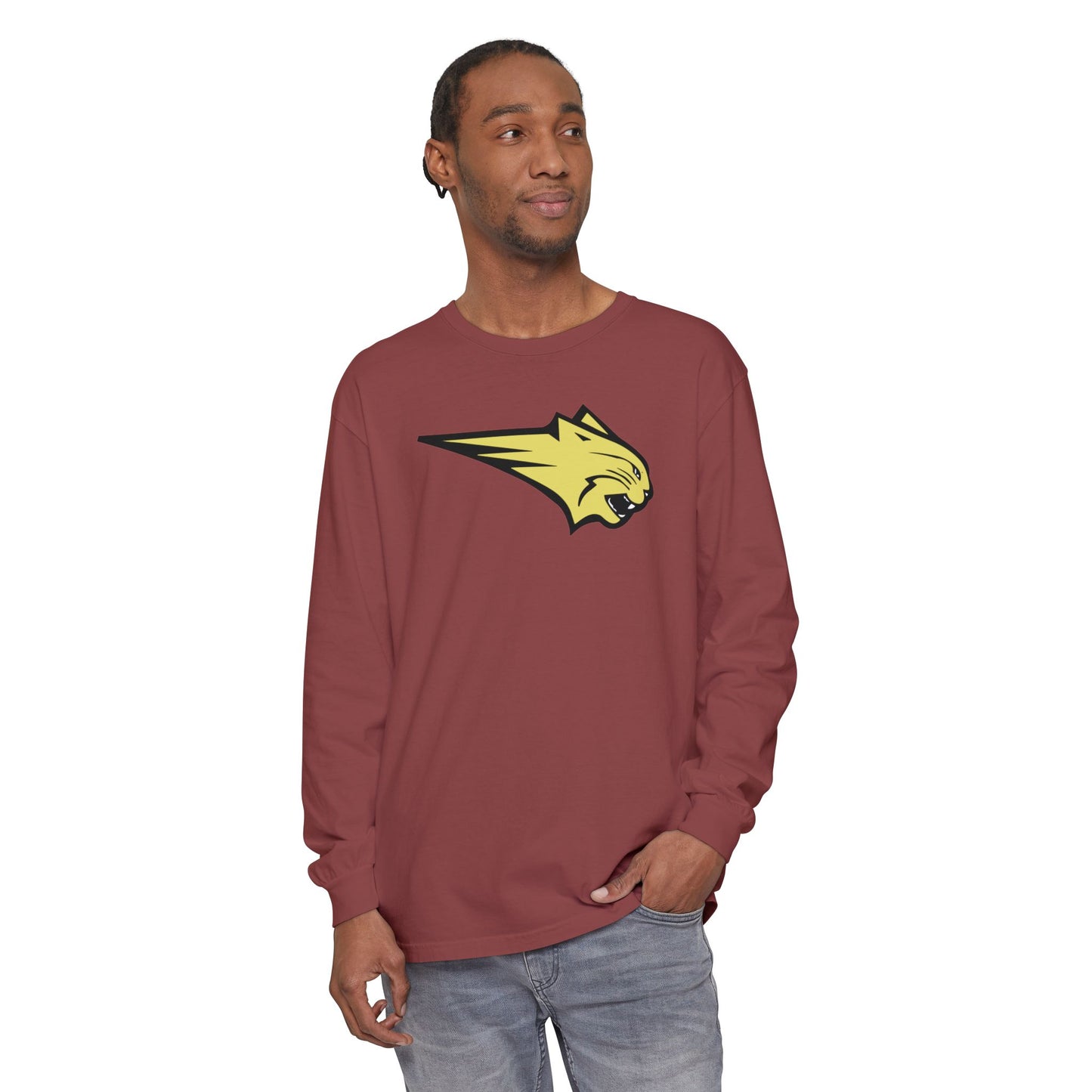 Garment-Dyed Long Sleeve Tee