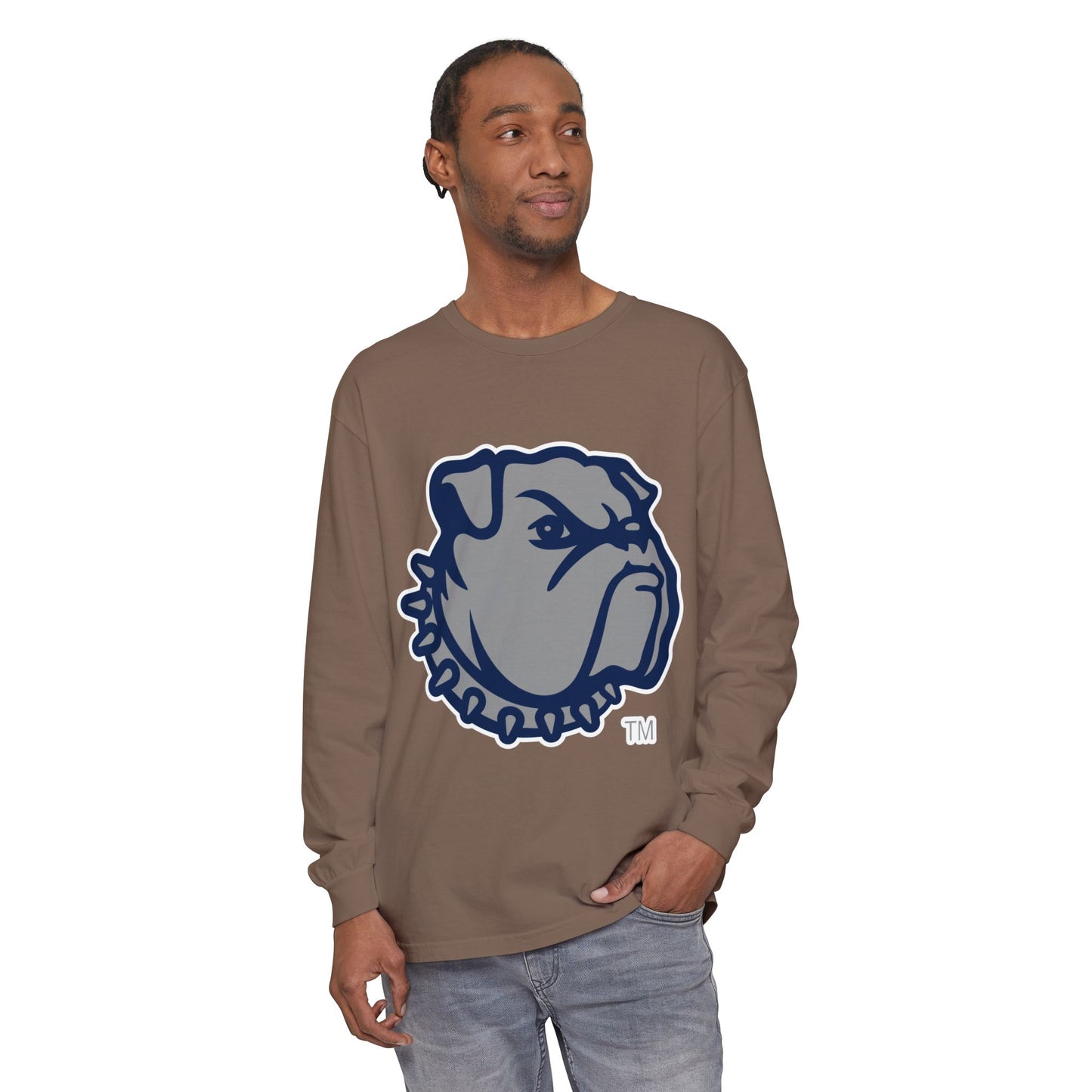 Garment-Dyed Long Sleeve Tee