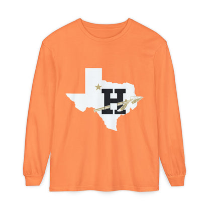 Garment-Dyed Long Sleeve Tee