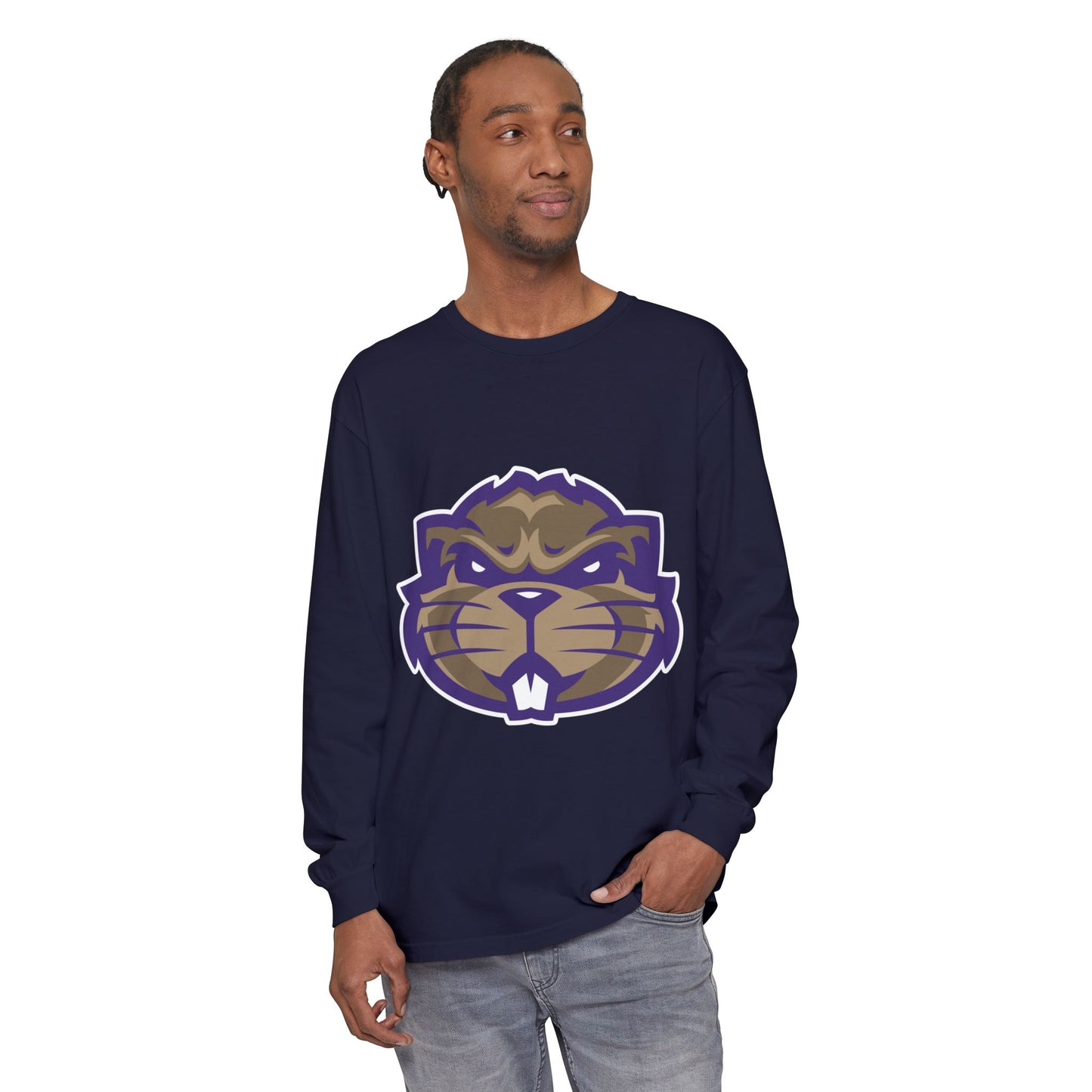 Garment-Dyed Long Sleeve Tee