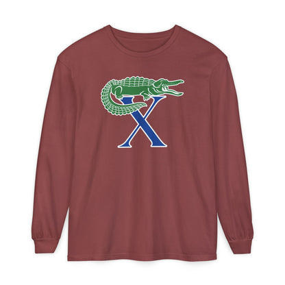 Garment-Dyed Long Sleeve Tee