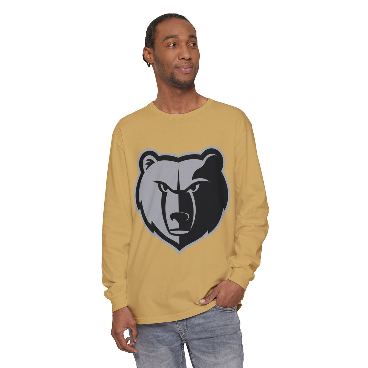 Garment-Dyed Long Sleeve Tee