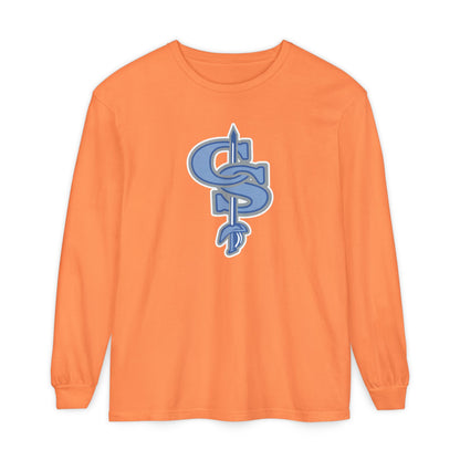 Garment-Dyed Long Sleeve Tee