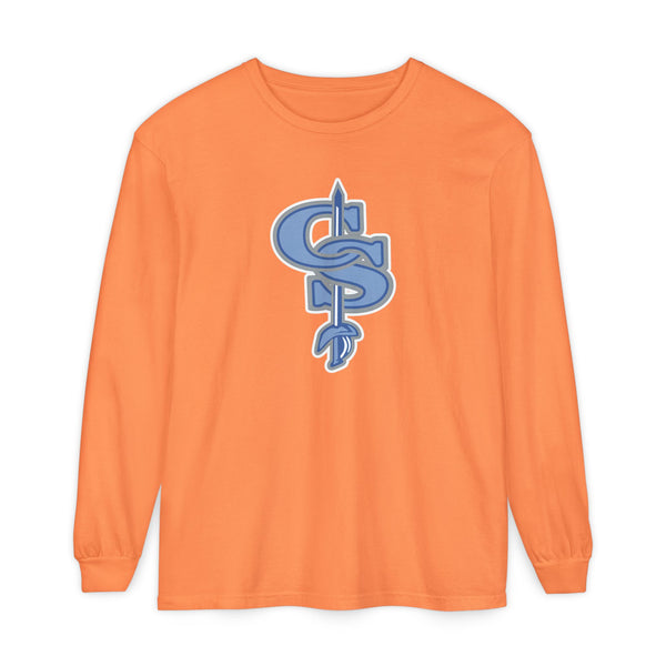 Garment-Dyed Long Sleeve Tee