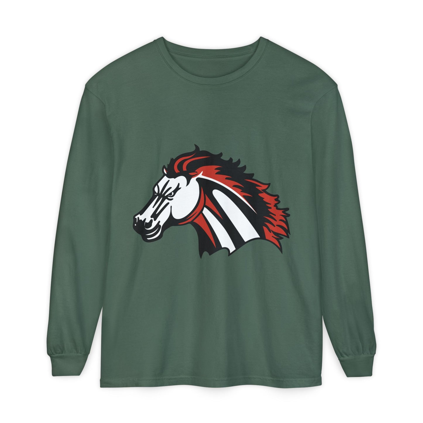 Garment-Dyed Long Sleeve Tee