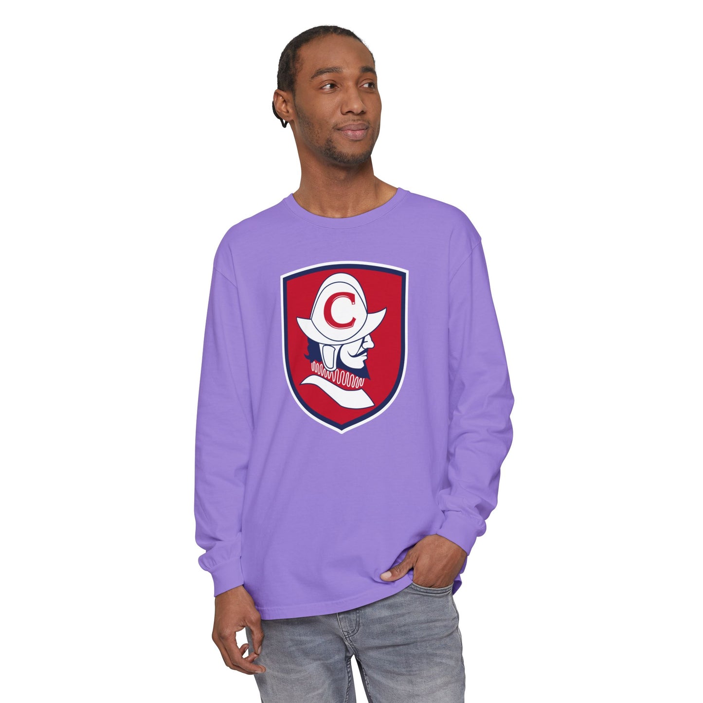 Garment-Dyed Long Sleeve Tee