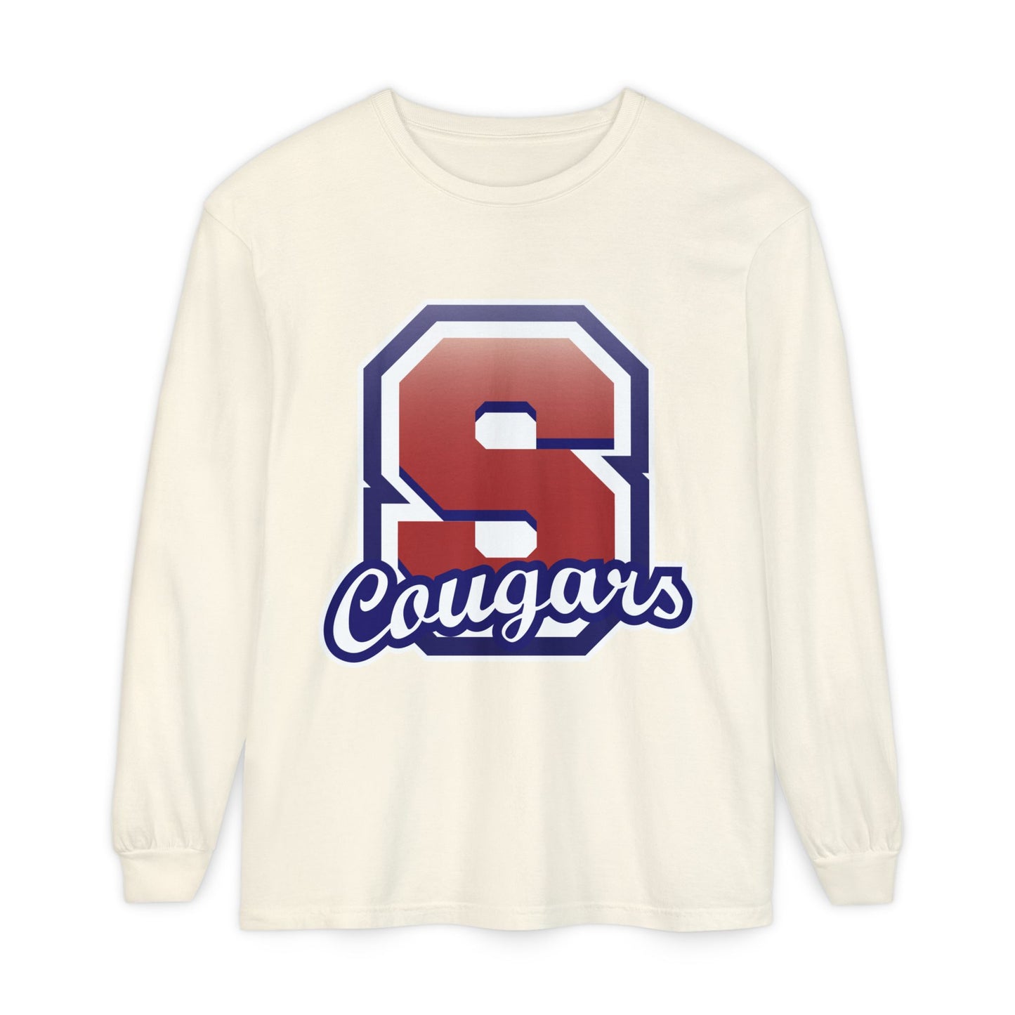 Garment-Dyed Long Sleeve Tee