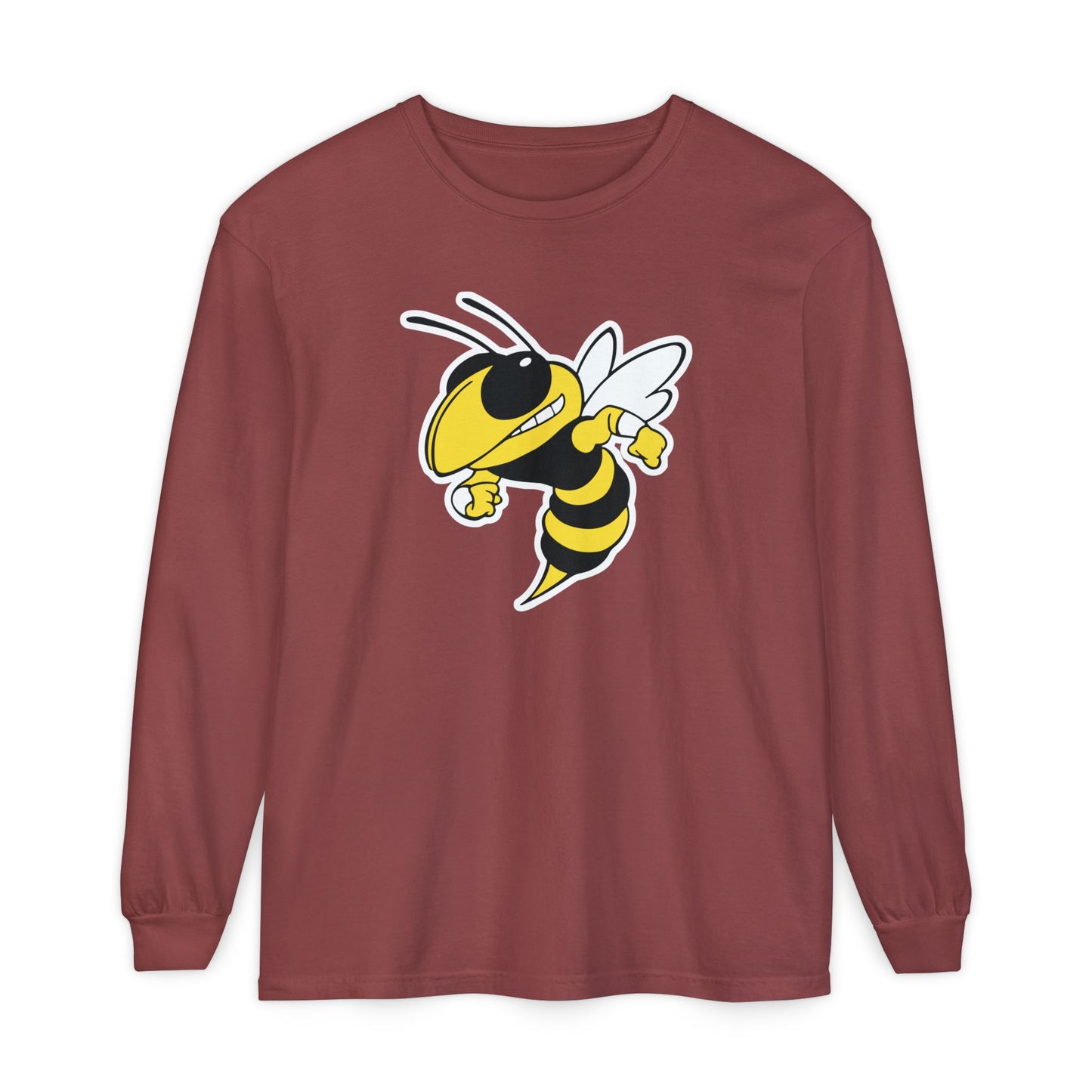 Garment-Dyed Long Sleeve Tee