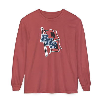 Garment-Dyed Long Sleeve Tee