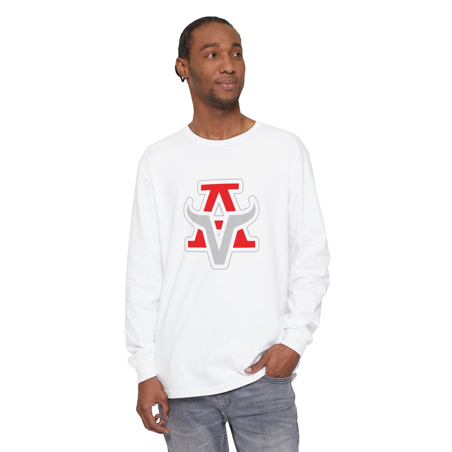 Garment-Dyed Long Sleeve Tee