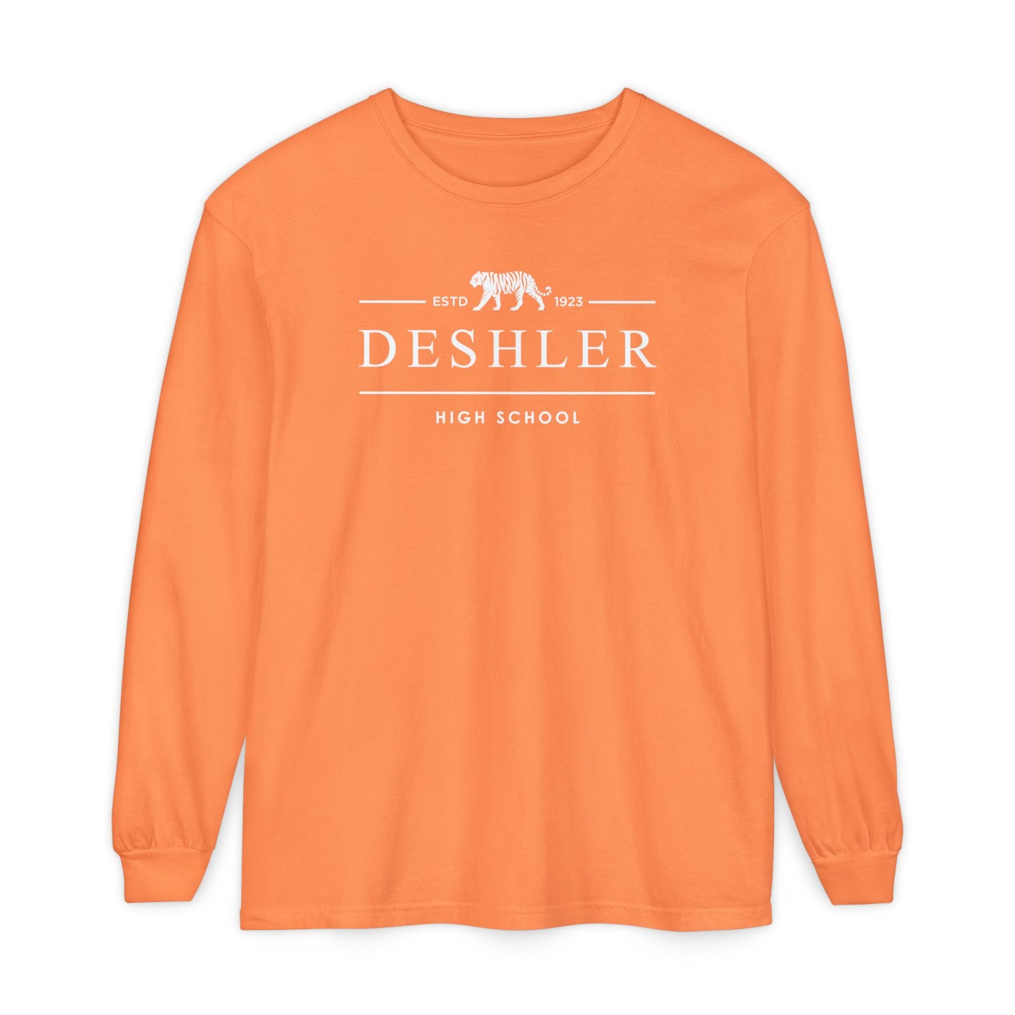 Garment-Dyed Long Sleeve Tee
