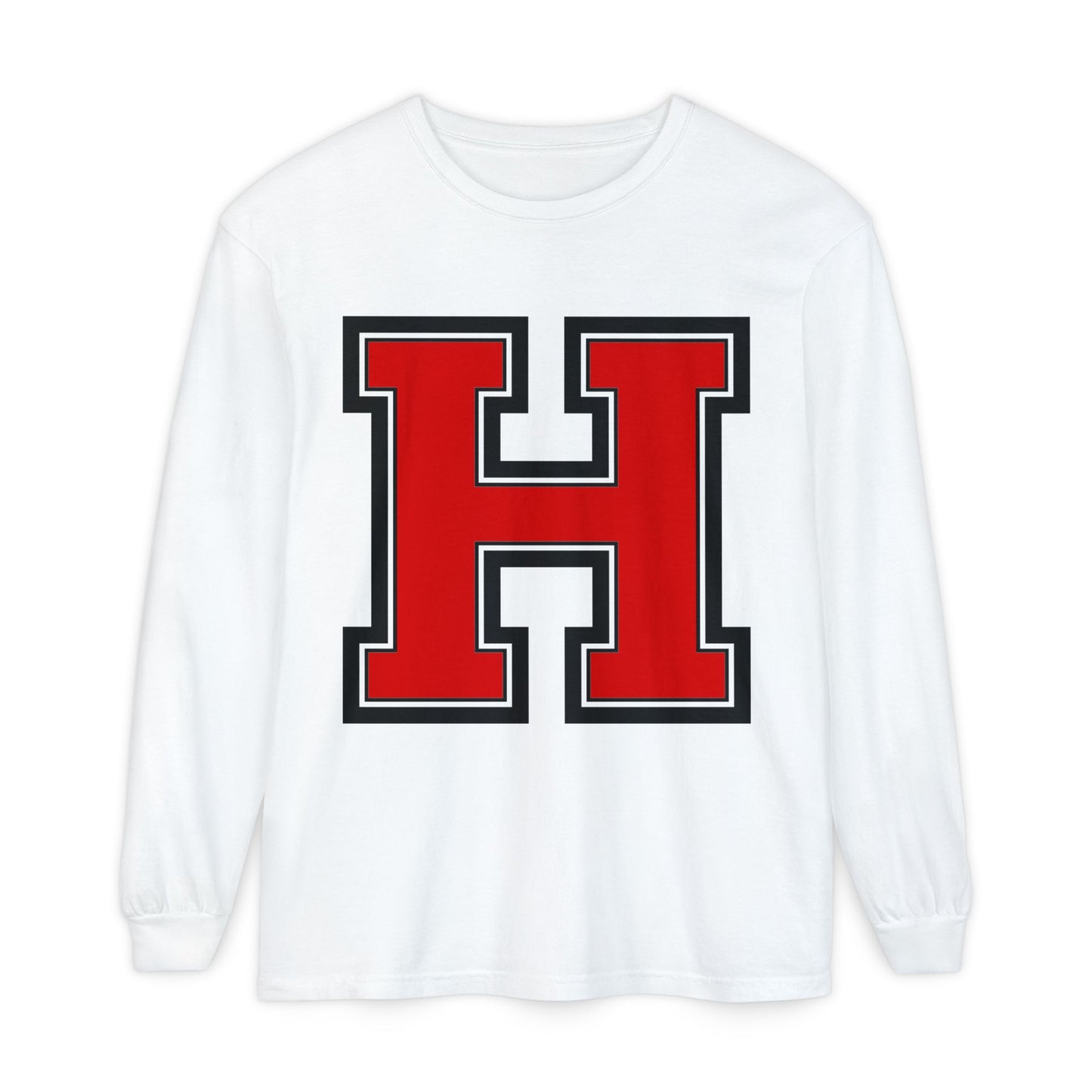 Garment-Dyed Long Sleeve Tee