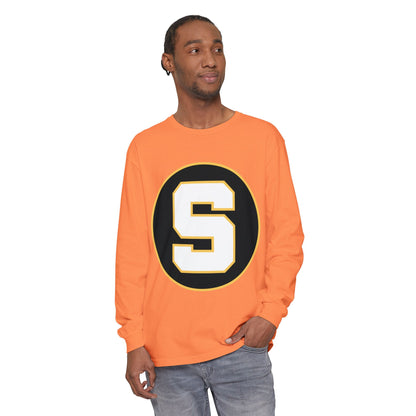 Garment-Dyed Long Sleeve Tee