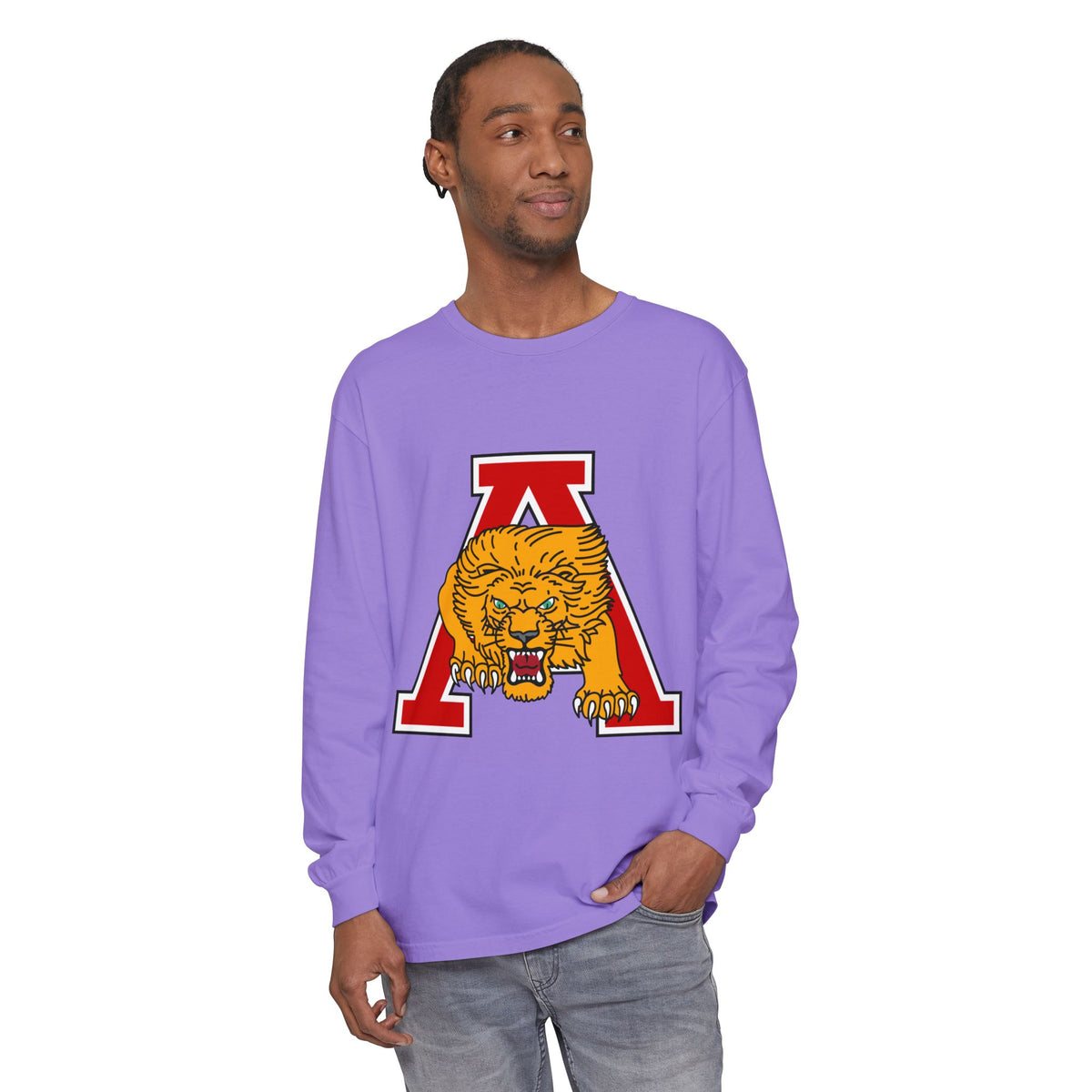 Garment-Dyed Long Sleeve Tee